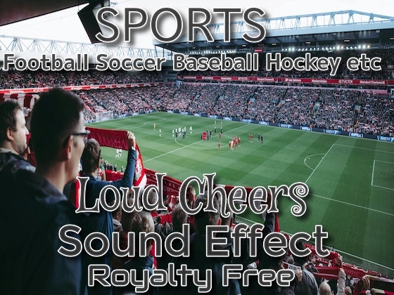 Cheers for sports such as soccer, baseball, basketball, and hockey Sound effects 06 With cheer horns War Yeah!