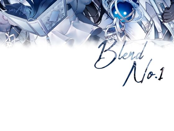 [Standing picture material] Blend_No.1 “Magician x Swordsman”