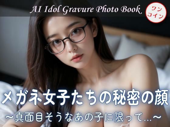 The secret faces of girls with glasses ~Only for those girls who look serious…~