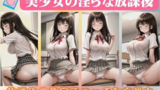 Beautiful girl’s lewd after school ~ erotic fantasies in the after school classroom