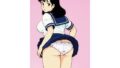 Sailor suit panty shot