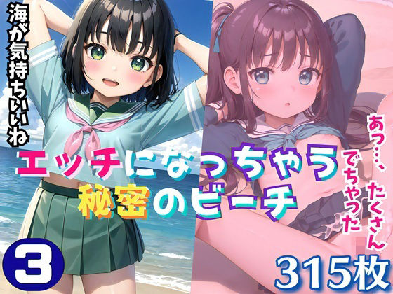 A secret beach that will get you naughty 3 [315 gorgeous CGs included, 5 dialogues included! ]