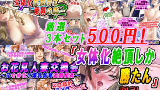 [Carefully selected 3-piece set 500 yen] “Only the climax of female body can win” discount campaign