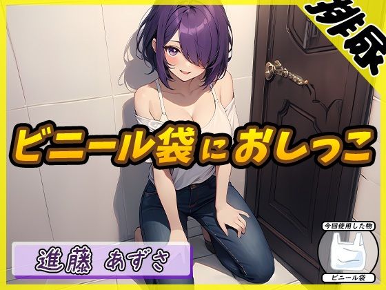 [Urine sound] Doujin voice actor Azusa Shindo who can perform “Pee in a plastic bag” [Azusa Shindo]