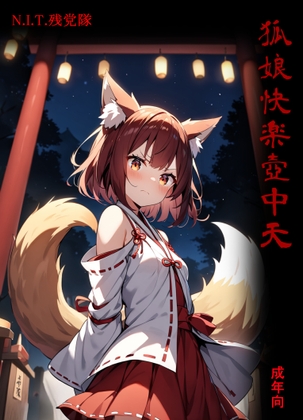 The fox girl quickly boils the pot in the sky