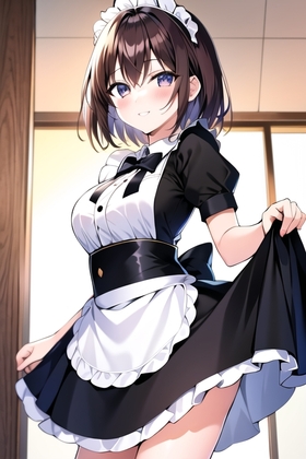 Temptation of a beautiful maid