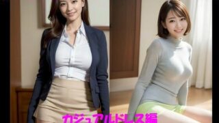 The office lady who moved next door vol002 Casual dress edition