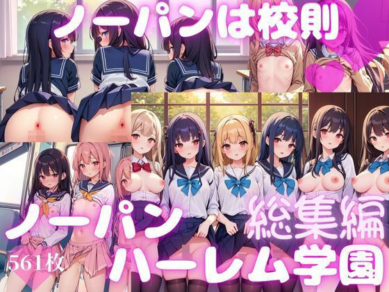 No panties are a school rule No panties harem school compilation