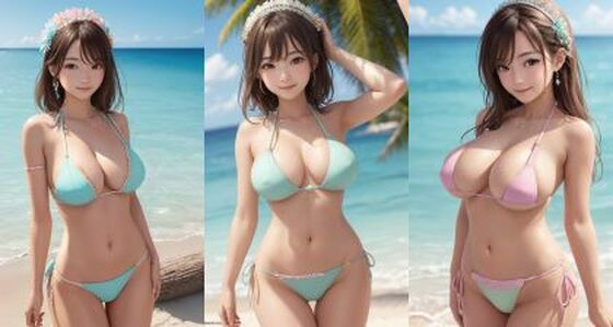 AI gravure photo book