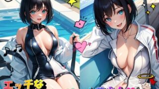 Naughty front zipper swimsuit girl VOL.2