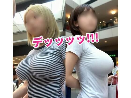 Det! ! ! Lock on 100 clothed big breasted people you saw at the shopping mall! [AI beauty]