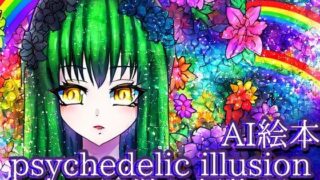 AI picture book “psychedelic illusion ~Hallucination fantasy story~”