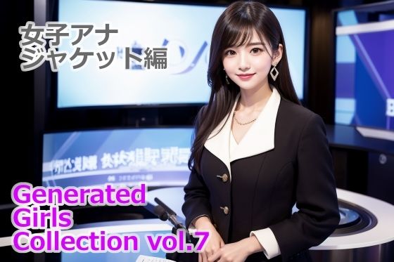 Generated Girls Collection vol.7 Female Announcer Jacket Edition