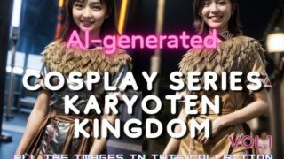 AI-generated Kingdom KaryoTen He Lingdiao Cosplay Photo Collection Vol.1