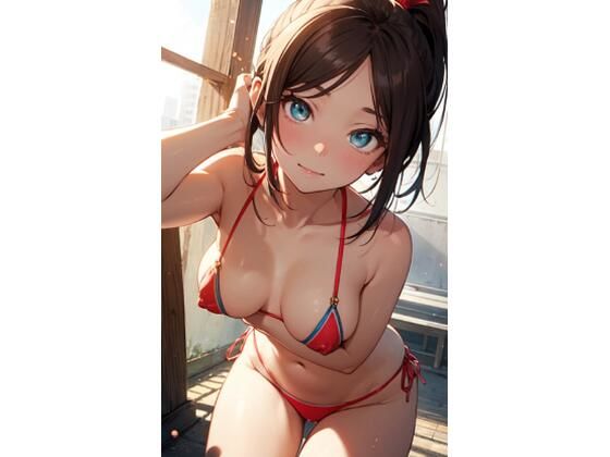 [Sexy bikini] Erotic AI beautiful girl illustration collection