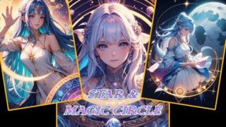 STAR & MAGIC CIRCLE short illustration CG collection