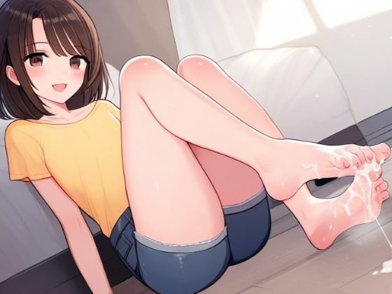 I cum with a foot job while being verbally abused by a junior girl ~Senpai’s pussy is already hard~