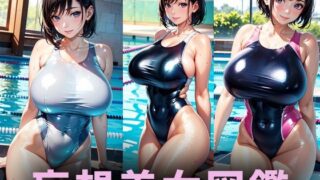 Big breasted swimsuit beauty [Delusion illustration beauty encyclopedia vol.116]