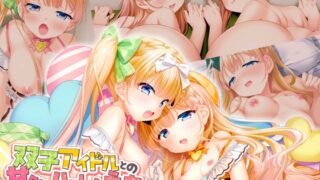 Sweet harem sex with twin idols ~Give me a reward, producer!~