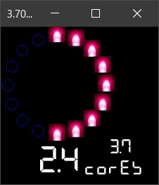 LED illumination meter