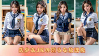 Beautiful high school girl’s lewd after school