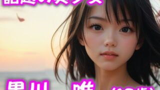 [Free] [Most talked about beautiful girl] Yui Kurokawa (18 years old) Pre-release version